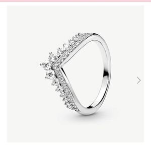 Pandora Princess Wishbone Ring